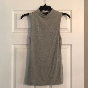 Halogen Blousy Mock Neck Tank